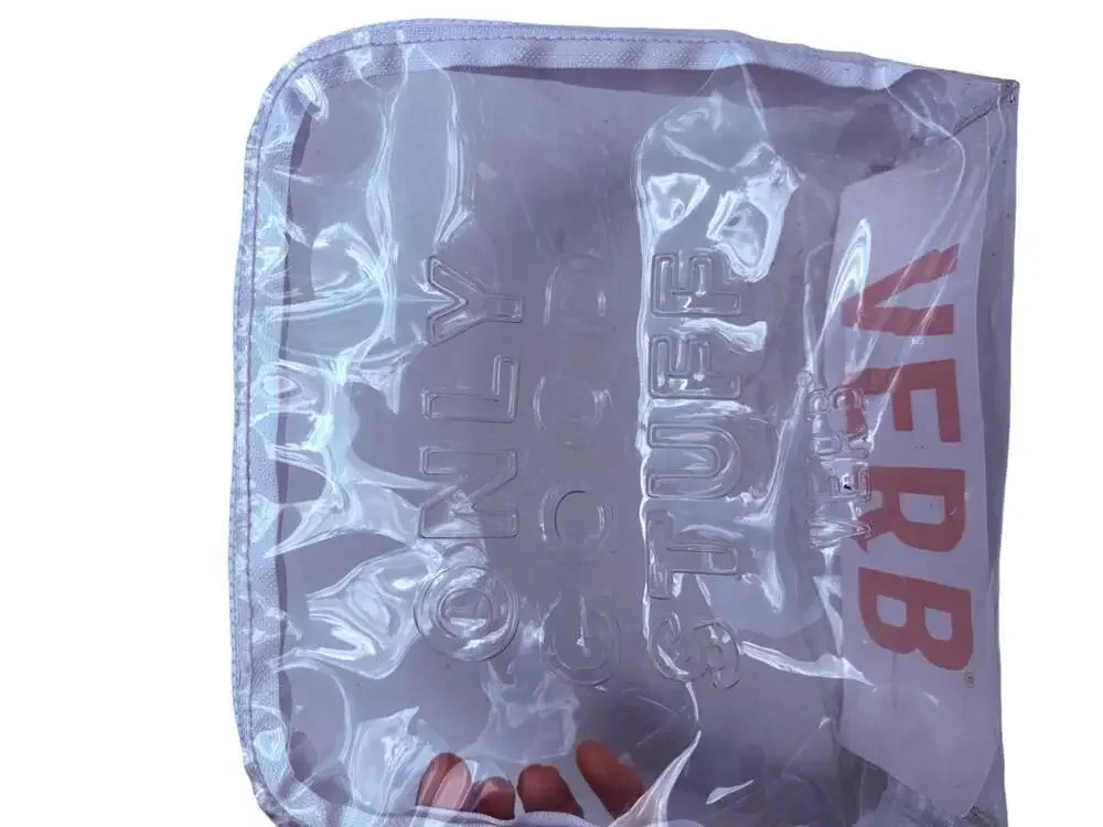 Verb Only Good Stuff Clear Travel Toiletry Bag
